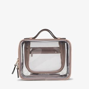 Calpak Large Clear Cosmetic Case. New with tags and dustbag